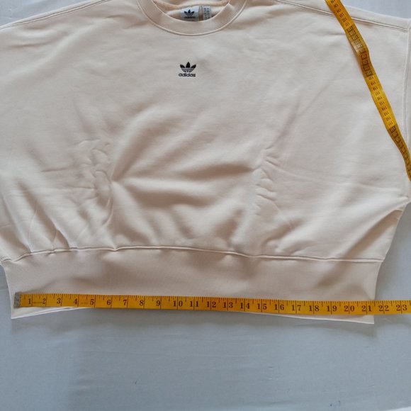 Adidas Trefoil Crewneck slouchy Sweatshirtshirt - Picture 5 of 9